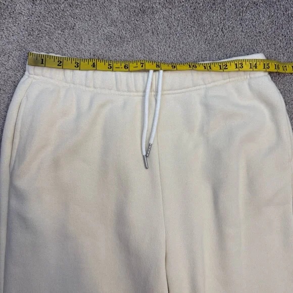 Rag & Bone French Terry Jogger Sweatpants Cream Ivory S - Picture 7 of 9